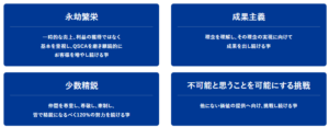 アークランドサービスホールディングス株式会社の企業理念
