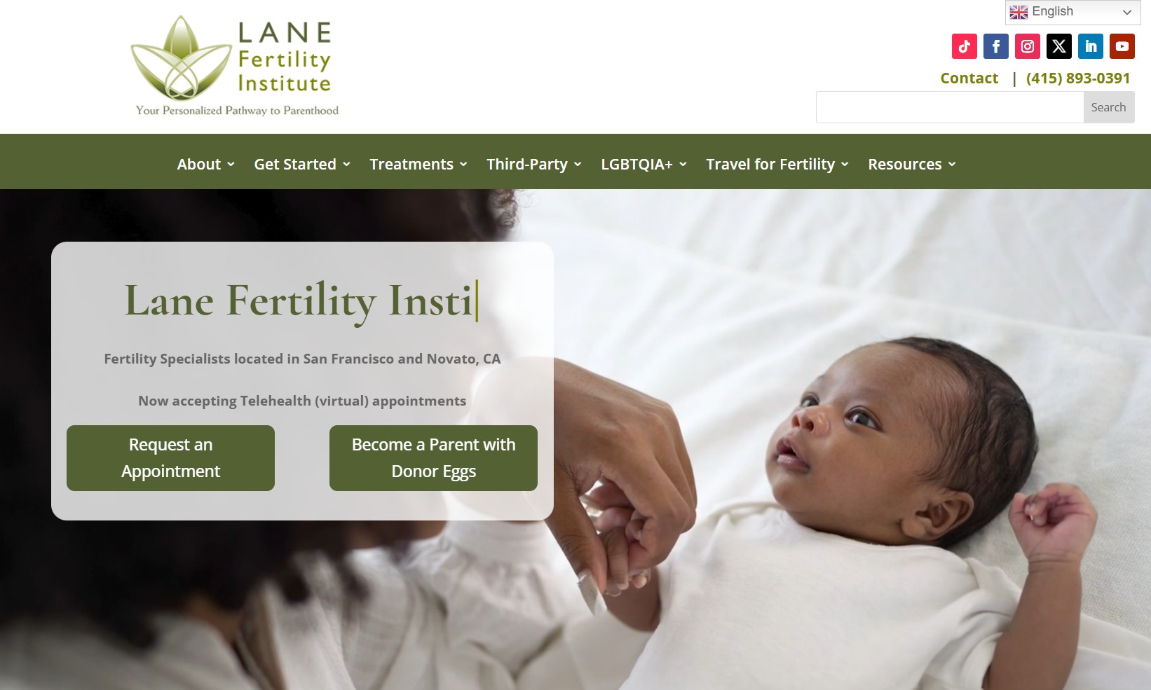 アメリカ（サンフランシスコ）：LANE FERTILITY INSTITUTE